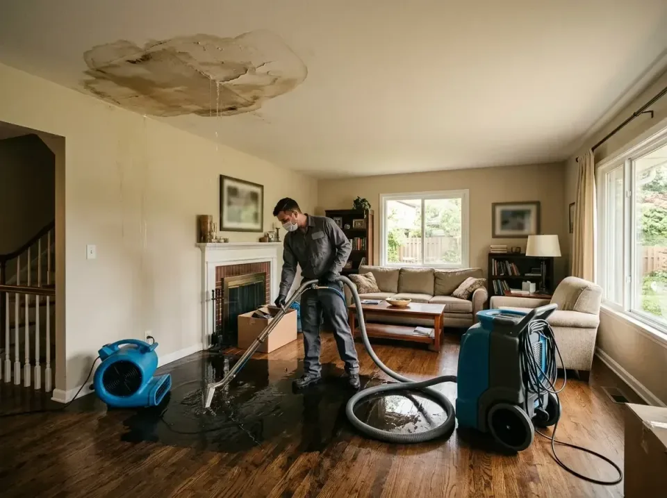 attic-pipe-burst-ceiling-drip-008 — frequently asked questions, Water Damage Restoration & Carpet Care in Sangaree, SC